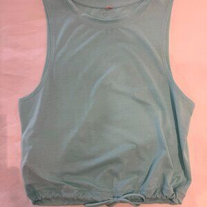 Lorna Jane blue tank, never worn $50